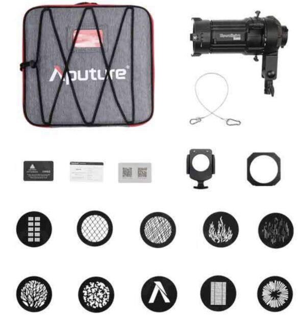 Art1024_Aputure Spotlight Mini Kit Storm 80c w/ 36°