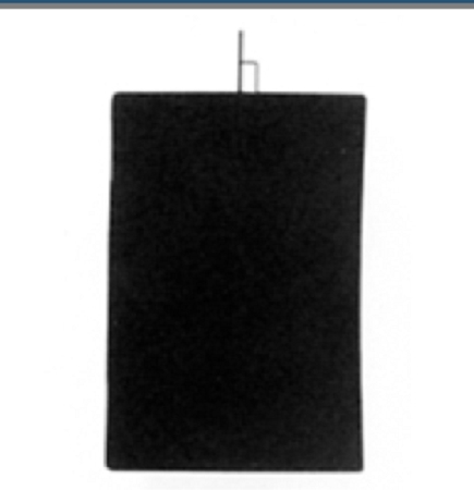 Art271_Flag solid black 45×60
