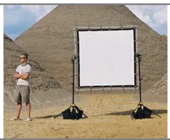 Sunbounce Kit Frame 6×6 – 188x188cm -1/3, -2/3