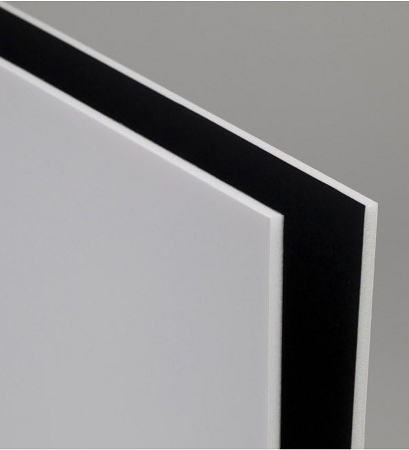 Art426_Poliplat 50×70 CM black/white