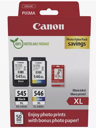 INK Canon PIXMA TS3451 Canon PG-545 XL/CL-546XL