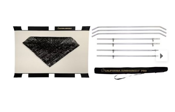 Sunbounce Reflector PRO 6×4 Frame + Fabric WIND Killer