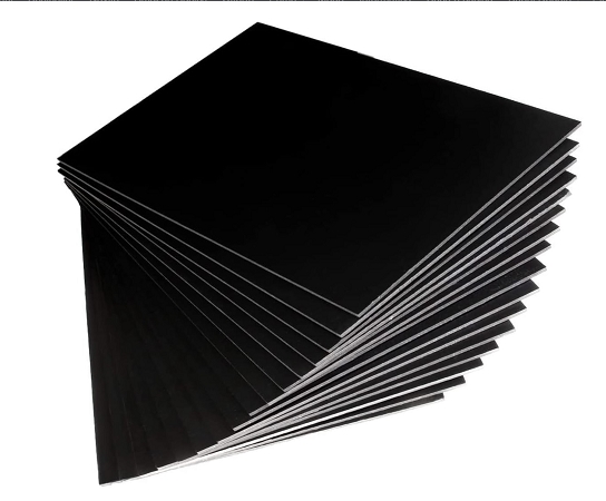 Art844_Poliplat 39,7×42 A3 Black 5mm